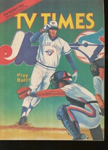 THE WINDSOR STAR TV TIMES 1982 MAY 15-22 BLUE JAYS (FAIR/GOOD COND) - Picture 1 of 1