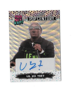 2023 Leaf Metal Pop Century Lil Uzi Vert AUTO SILVER WAVE REFRACTOR #2/8