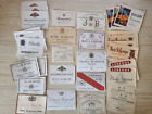 Job lot of 30+ 1950s & early 1960s French Wine & Champagne Bottle Labels