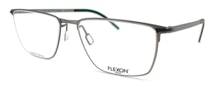 FLEXON - B2001 033 56/17/145 - GUNMETAL - NEW Authentic MEN EYEGLASSES Frame - Picture 1 of 2
