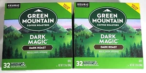 2 - Green Mountain Coffee Dark Magic, Keurig K-Cup Pod, Dark Roast 32 Count Box - Picture 1 of 5