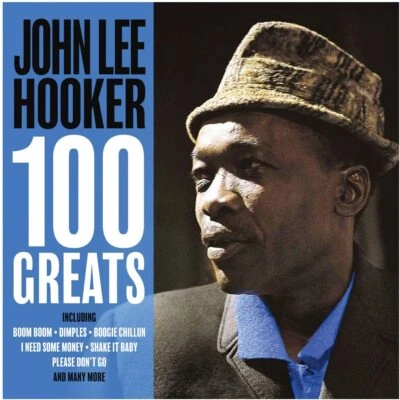 John Lee Hooker 100 Greats 4-CD NEW SEALED Blues Boom Boom/Boogie Chillun+ - Image 1 of 3