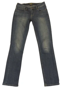 Lucky Brand Womens Jeans 2/26A Lolita Skinny Blue Denim Mid Rise 26x27 - Picture 1 of 14
