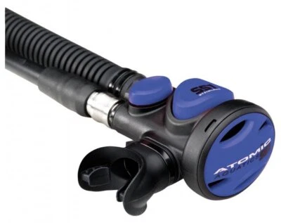 Atomic Aquatics SS1 Safe Seconds Octo Scuba Diving Regulator Dive Blue 14-0003-3 - Image 1 of 4