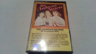Andrews Sisters greatest hits cassette tape - Image 1 of 4