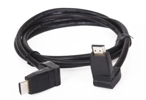 HDMI to HDMI Rotation Angled Video Monitor Adapter Rotating Swivel Cable - Picture 1 of 9