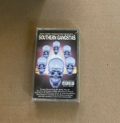 Dirty Harry Production Presents 1998 Southern Gangstas Hip Hop Cassette sealed - Image 1 of 2