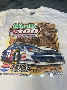 Vintage Texas Motor Speedway Oreilly 300 Large T-Shirt 2002 2-Sided Graphics - Picture 1 of 11