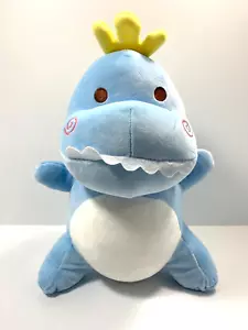 Squish Dinos Blue Squish Dinosaur Plush Soft Toy 34cm BRAND NEW - Picture 1 of 6