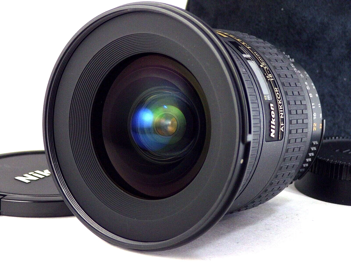 ▲ニコン AF NIKKOR 18-35mm 1:3.5-4.5 D レンズ Amazon.com : Nikon AF-S FX NIKKOR 18-35mm f/3.5-4.5G ED Zoom Lens