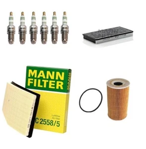 Kit de servicio para bujías filtro cabina aceite aire Porsche Boxster 986 2.7 S 3.2 - Imagen 1 de 5