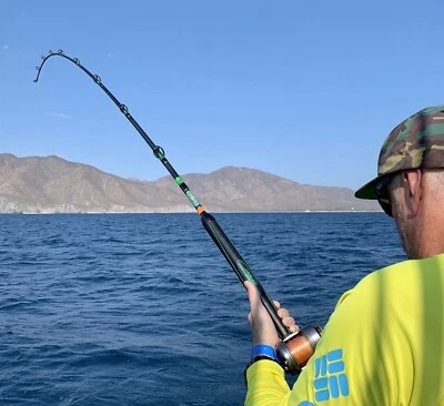 Vara de pesca offshore de água salgada 7' 1 peça 30-80 lb - Imagem 1 de 4