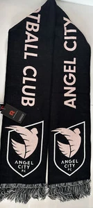 Angel City FC Scarf Ruffneck Scarves New With Tags Black Pink Grey - Picture 1 of 3