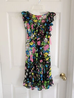 NWT - Betsey Johnson sheer sleeveless nightie with back tie and G-string - S  - Image 1 of 4