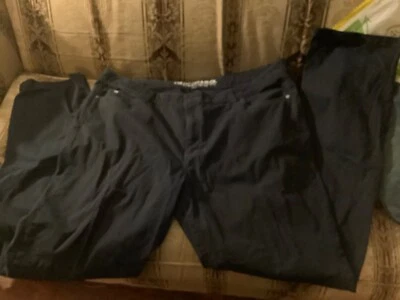 Pantalones de vestir Cutter & Buck para hombre azul marino 42t 42 x 36 Foto 1 de 2