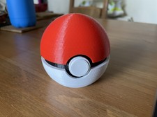 3D Printed Pokemon Pokeball Nintendo Switch Game Cartridge Holder