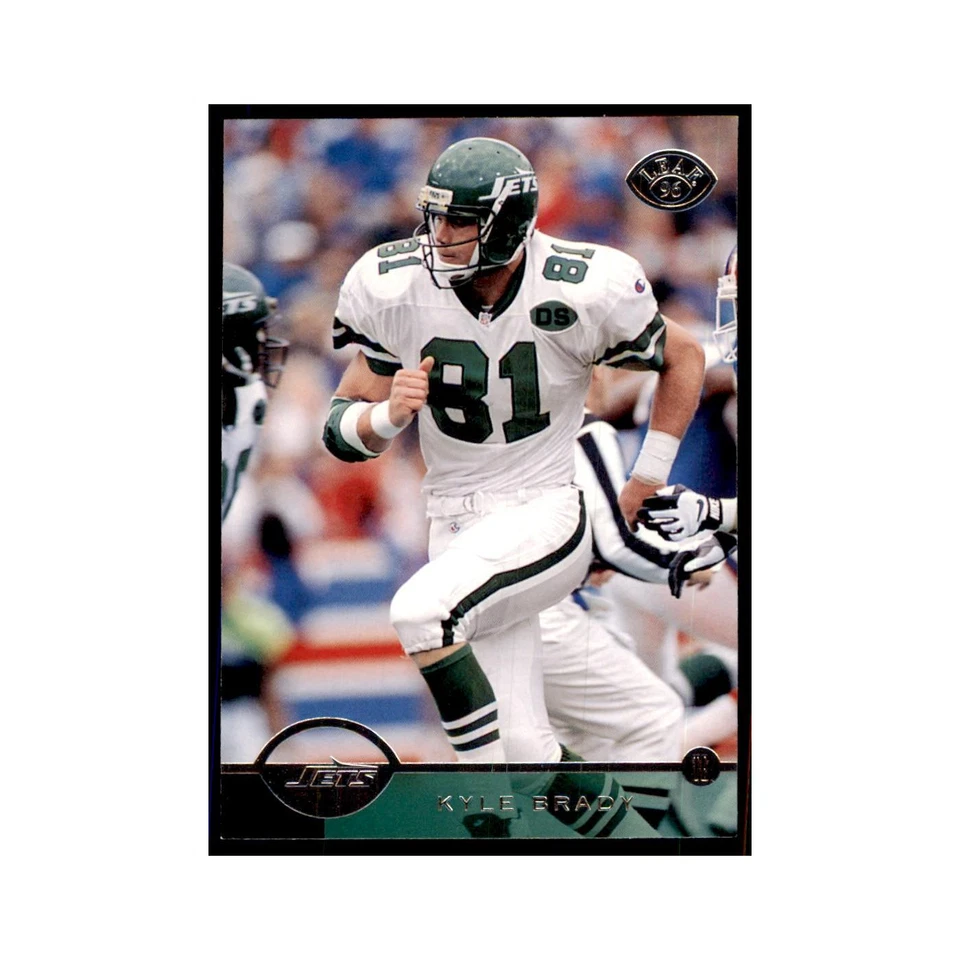 1996 Leaf Kyle Brady Jets #66 - Image 1 of 3