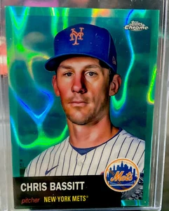 2022 Topps Chrome Platinum Aqua Lava Refractor Chris Bassitt #86 /299 - Picture 1 of 4