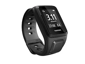 TomTom Runner 2 Cardio + Musik Größe S Multisportuhr Herzfrequenz schwarz - Bild 1 von 1