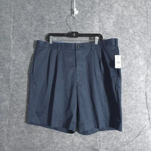 Neu Brooks Brothers Shorts Herren 40 leichte Advantage Chino marineblau flache Vorderseite - Bild 1 von 23