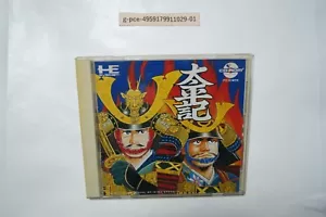 Taiheiki 1991 Case Manual NEC PC Engine SUPER CD-ROM Japan Vintage Game - Picture 1 of 3