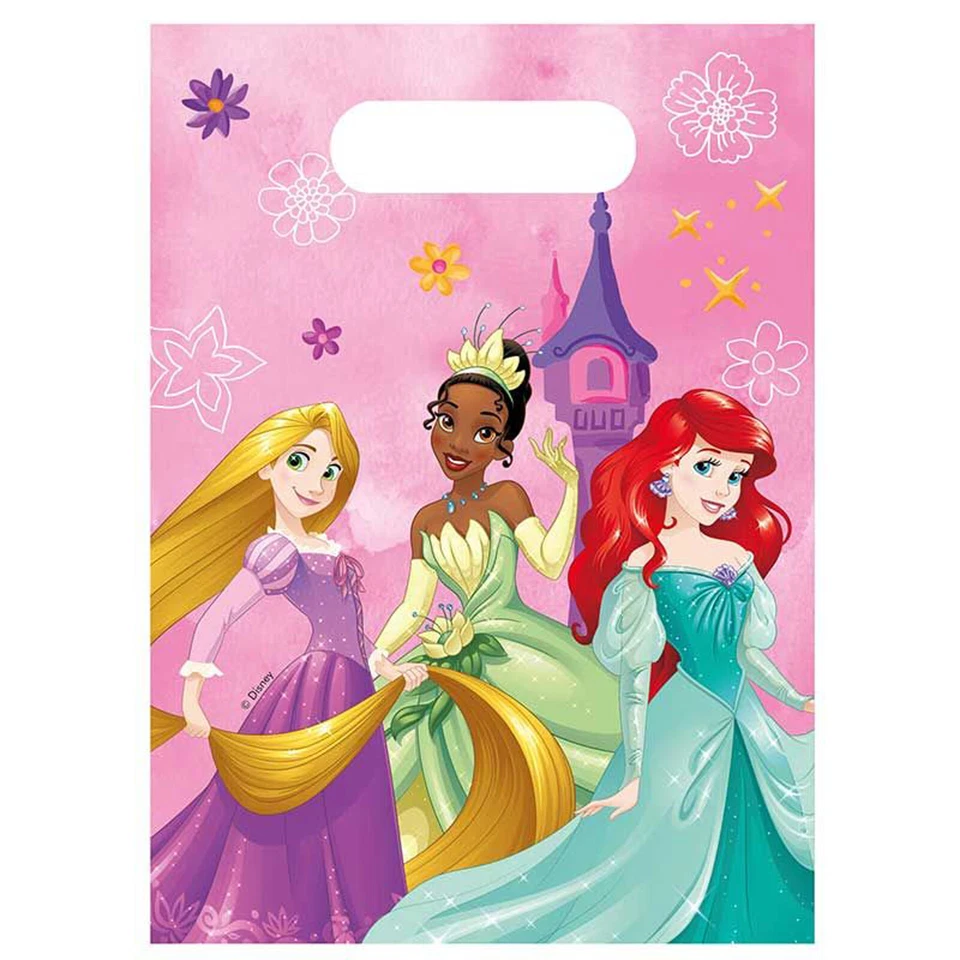 Disney Princess Party Bags Birthday Loot favour Party Take Home Treat Cake Bags  - Image 1 of 2