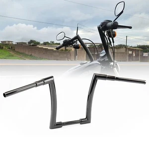 14" Handlebar Ape Hanger for Harley Dyna Softail Sportster XL Road King Glide - Picture 1 of 8