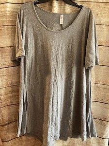 LuLaRoe XL gray shirt - Picture 1 of 4