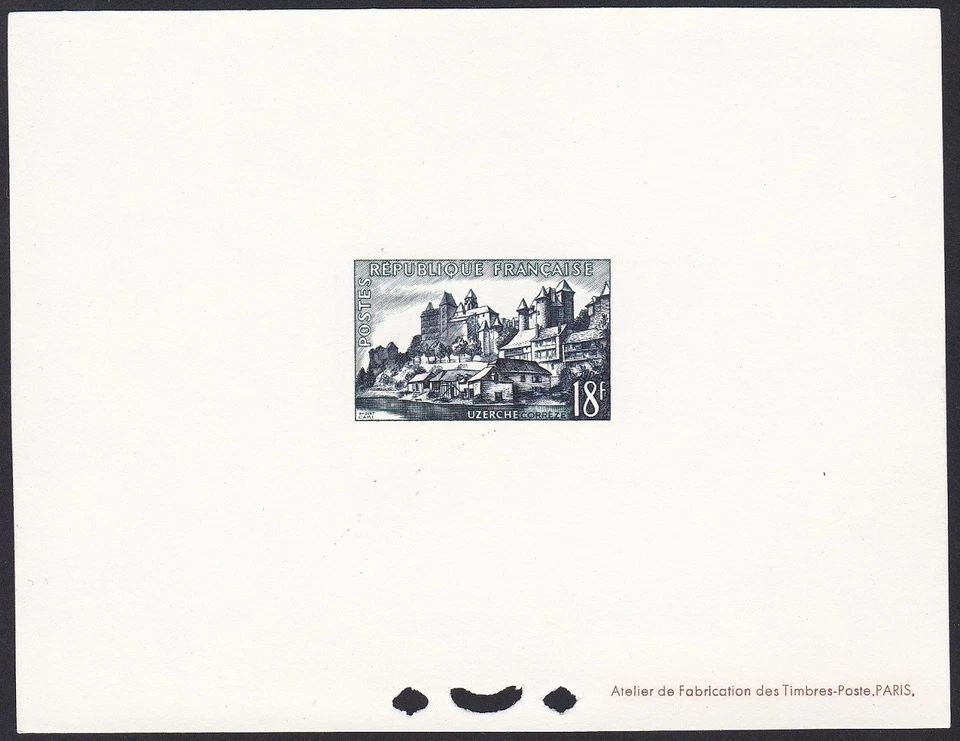 France Sc778 Tourism, Village, Architecture, Uzerche, Deluxe Proof - Image 1 of 1