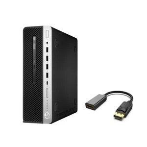 HP ProDesk 600G3 Desktop Computer PC Intel i5 8GB 1TB HDD WIFI HDMI DVRW WIN 10 - Afbeelding 1 van 6