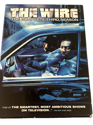 The Wire:  The Complete Third Season DVD Ships  Same Day With Tracking - Image 1 of 3