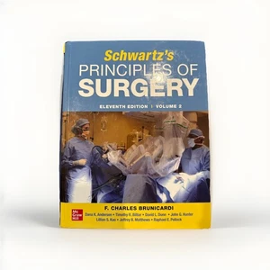 SCHWARTZ's PRINCIPLES of SURGERY- Volume 2 - 11th Edition by Dana K. Andersen, - Picture 1 of 3