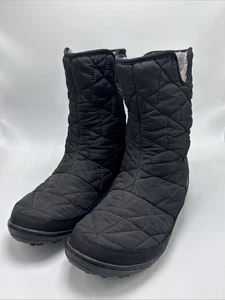 Columbia 200 Gramm wasserdichte Damenstiefel schwarz 9 gebraucht, in einwandfreiem Zustand - Bild 1 von 6