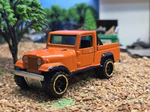 Custom HOT WHEELS JEEP SCRAMBLER  1/64 scale CJ-7 4X4 offroad GREENLIGHT HW CJ5 - Picture 1 of 15