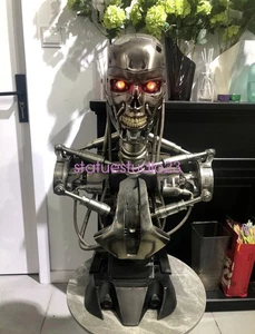 Sideshow The Terminator Endoskeleton 1/1 Bust Statue Figure Model Collectible - Picture 1 of 4