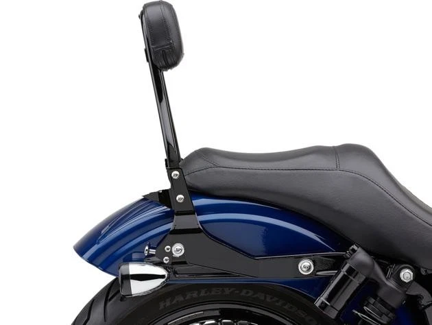 Respaldo desmontable Cobra negro #602-2004B Harley Davidson Dyna Foto 1 de 1