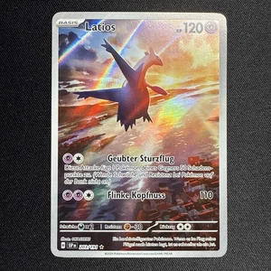 Pokémon Karte Latios 203/191  Stürmische Funken, Illustration Rare, Deutsch - Bild 1 von 3
