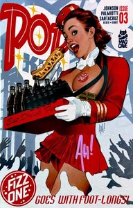 Pop Kill #3 Mad Cave Comics 1st Print Signed Adam Hughes Variant COA - Picture 1 of 3