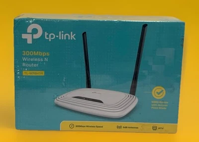 NEW TP-Link Network TL-WR841N 300Mbps Wireless N Router - Image 1 of 4