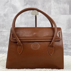 Gucci Leder Tasche mit geprägtem Logo ineinandergreifender Reißverschluss m2_0708 - Bild 1 von 10
