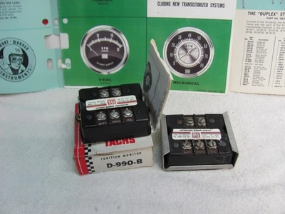 Stewart Warner  set of 2 Model 990B tachometer senders...Working New and Used - Image 1 of 4