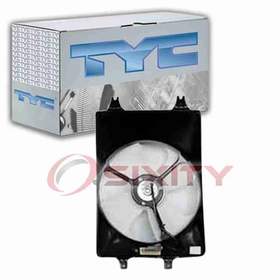 Conjunto de ventilador condensador TYC AC para aire de calefacción Acura MDX 2003-2006 mf Foto 1 de 4
