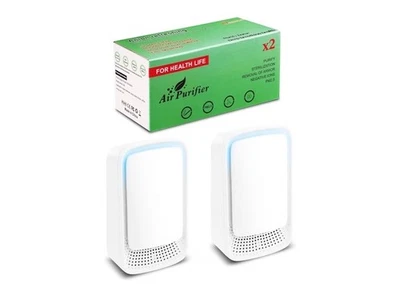 Air Purifier (2 Pack) – Ionizer Air Purifier, Quiet Negative Ion Air Purifiers - Image 1 of 4