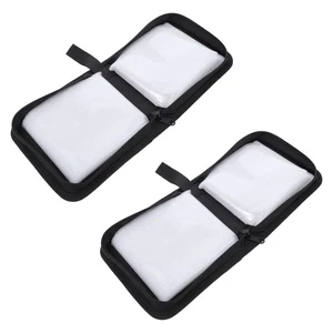 Disc Storage Purse Audio Media Wallet Media Disc Organizer Disc Case - Afbeelding 1 van 12