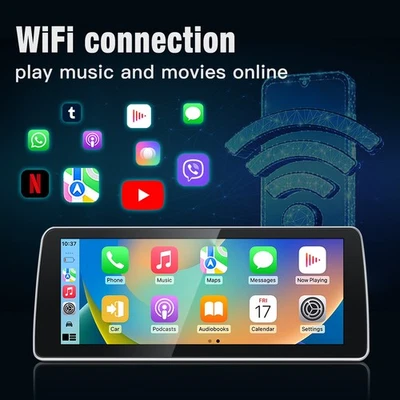 12.3" Car Stereo Android CarPlay GPS Navigation Screen for BMW X1 F48 2016-2017 - Image 1 of 4