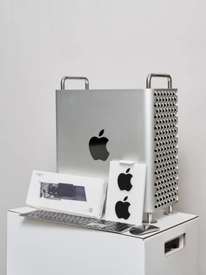 Mac Pro (2019)/12-Kern Xeon/48 GB RAM/2 TB SSD/Radeon W5700X/5× M.2-Slots - Bild 1 von 4