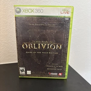 The Elder Scrolls IV: Oblivion Game of the Year Edition Microsoft Xbox360 No Map - Picture 1 of 5