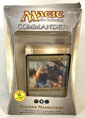 Magic the Gathering MTG Evasive Maneuvers 2013 Commander Deck *BOX DAMAGE* - Image 1 of 4