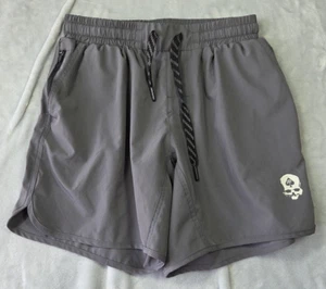 NWOT Zero Foxtrot Shorts Sz M Linerless 6" Inseam Athletic Gray Workout 0860 P - Picture 1 of 13