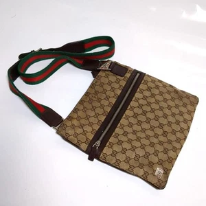 Gucci Schultertasche Gg Sacoche Sherry Line Logo m2_0706 - Bild 1 von 12